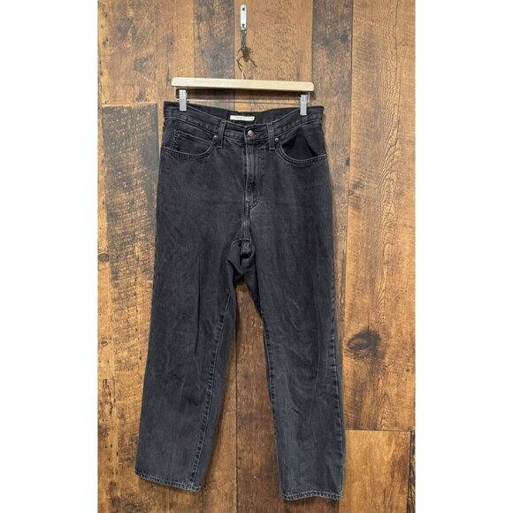 Levis Women’s ‘94 Baggy Black Denim Jeans Size 30 EUC - Picture 2 of 7